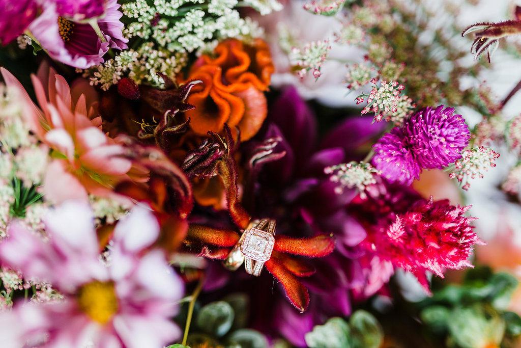 Garden style wedding bouquet by Stems Atlanta