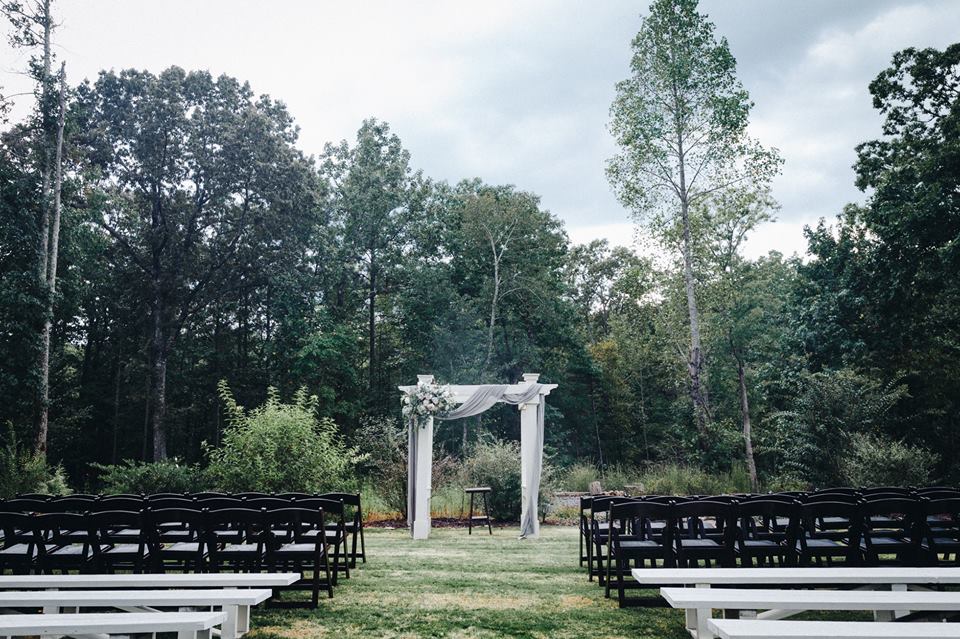 Elegant outdoor wedding near Kennesaw, GA
