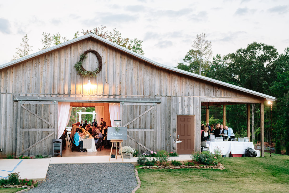 Barn wedding in North GA