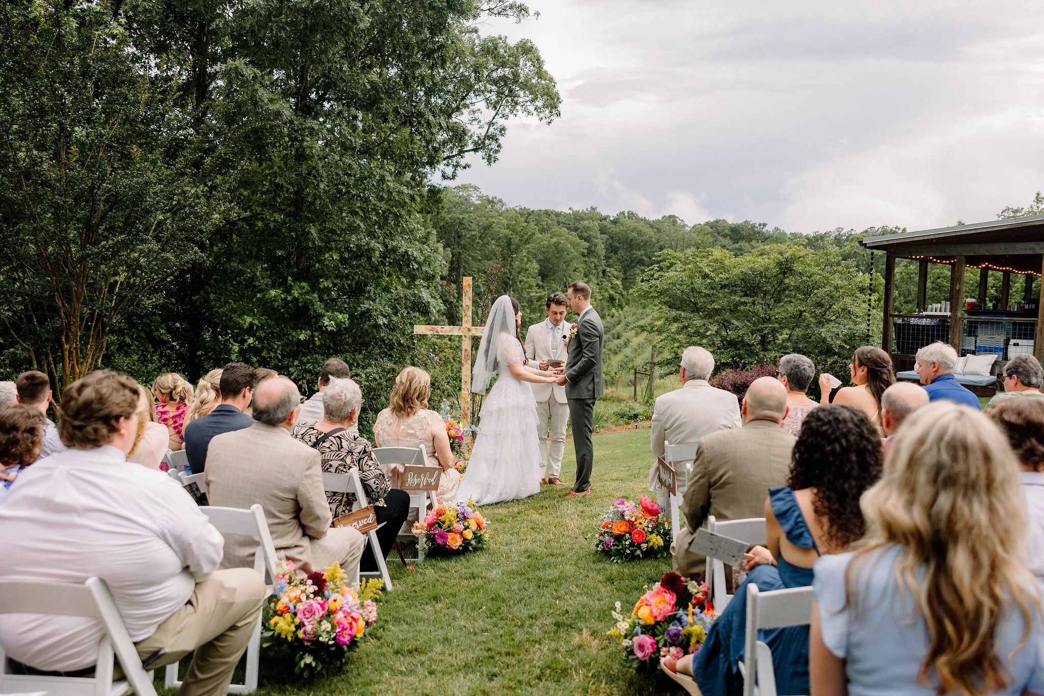 All-Inclusive wedding venue with ceremony views in North Georgia